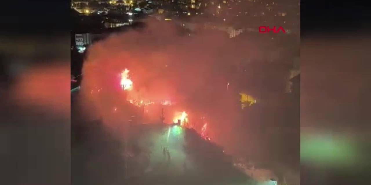 Kastamonu'da korkutan anlar! 3 ev alevler içinde kaldı