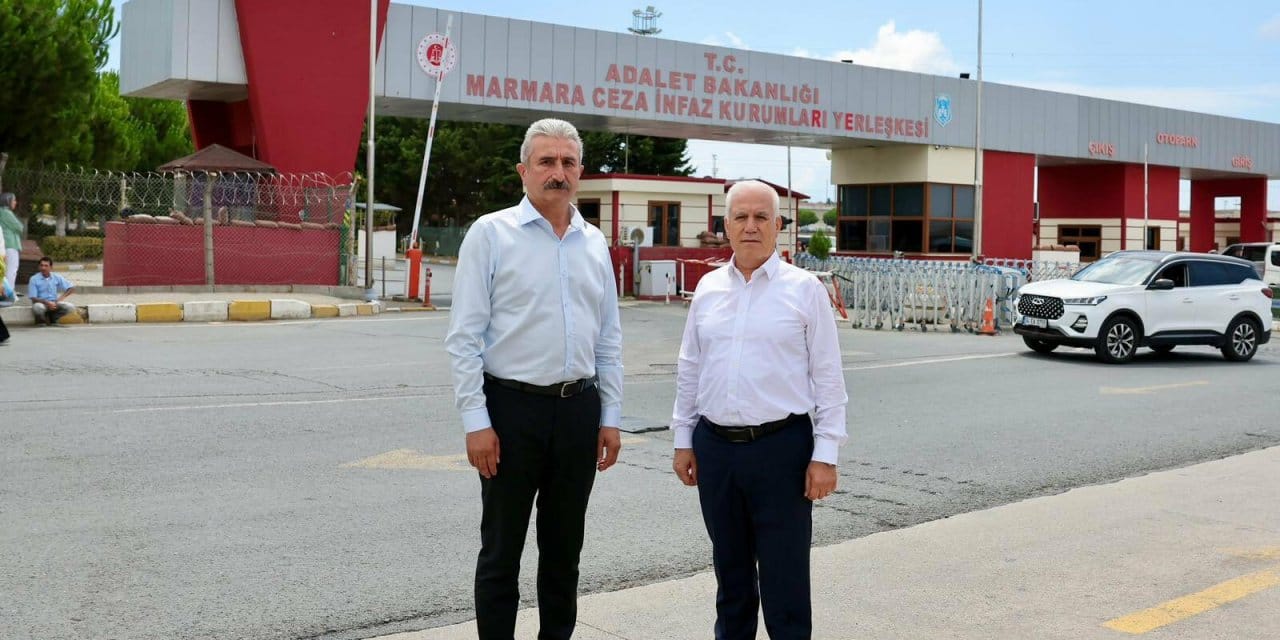 Bursa Büyükşehir Belediye Başkanı Bozbey'den Silivri'ye ziyaret: Adalet yerini bulana kadar...