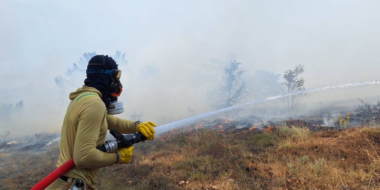 Bolu'da orman yangını! Havadan ve karadan müdahale ediliyor