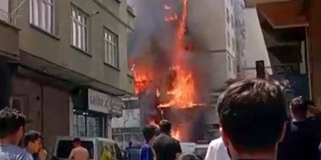 Gaziantep'te apartman yangını: 23 kişi hastaneye kaldırıldı