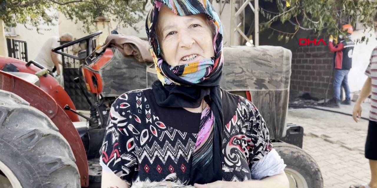 Çanakkaleli Birgül teyzenin kalbine yangının külü bile bulaşamadı! İşte Anadolu metaneti