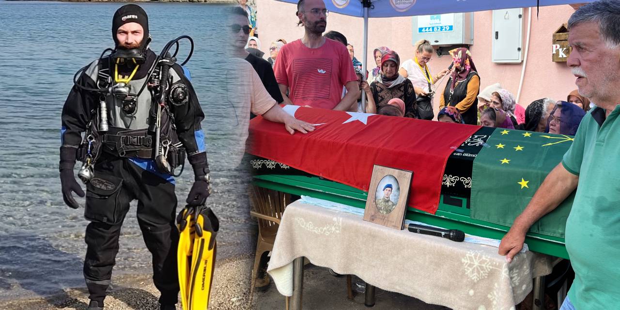 Sapanca Gölü’nde hayatını kaybeden dalgıç toprağa verildi! 21 günlük evliymiş
