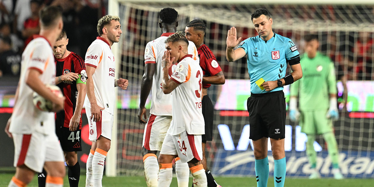 TFF'den skandal Galatasaray hatası