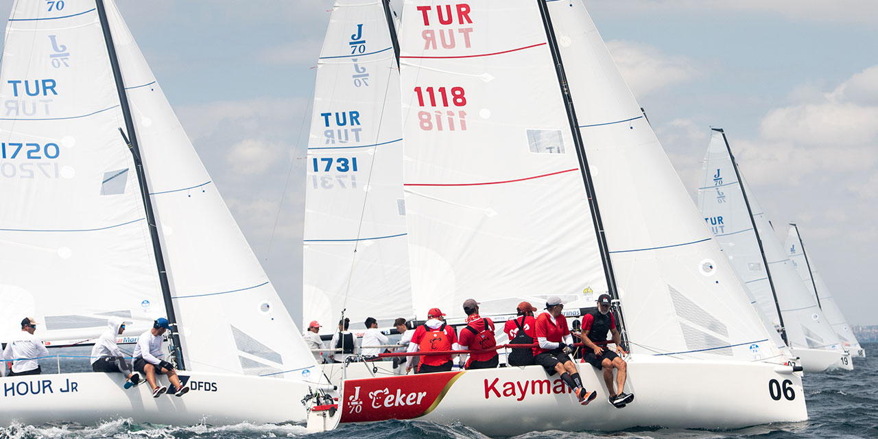 13. TAYK-Eker Olympos Regatta Yelken Yarışları başladı: İlk gün nefes kesti