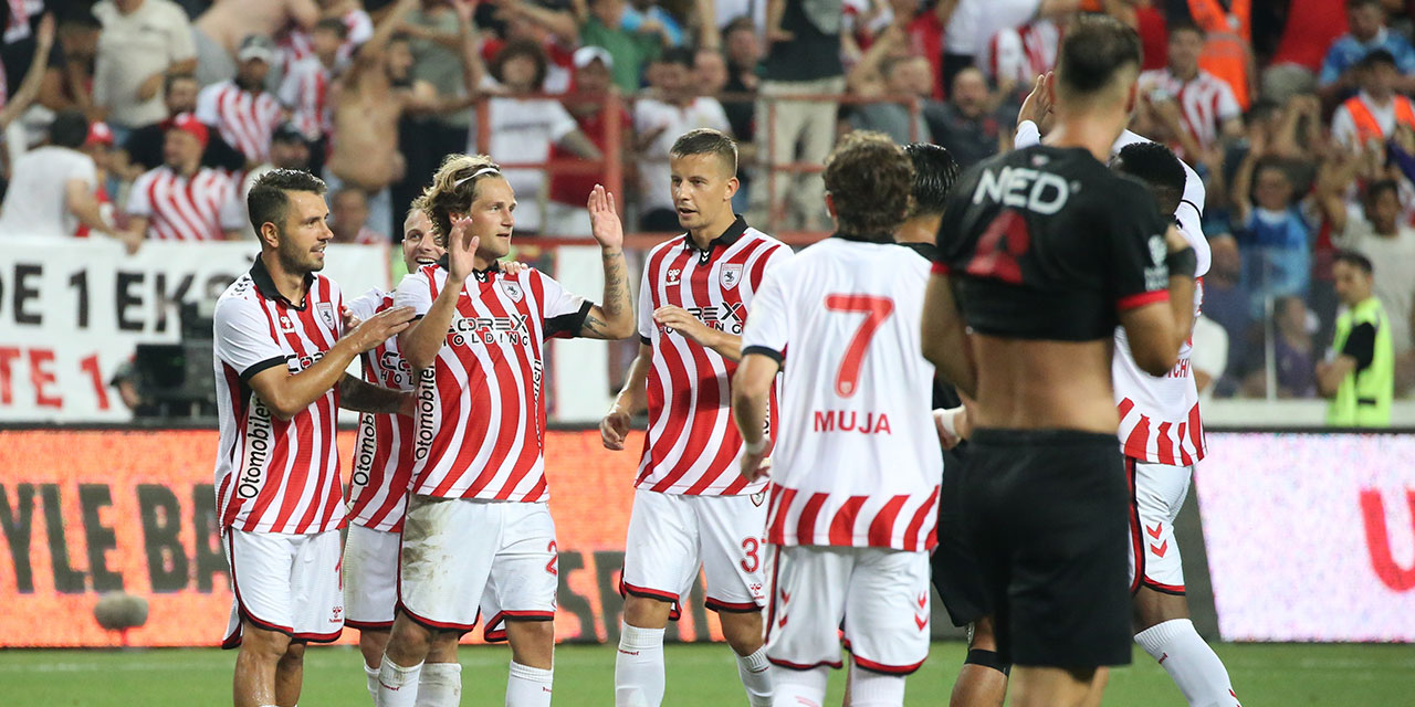 Samsunspor kaldığı yerden devam etti