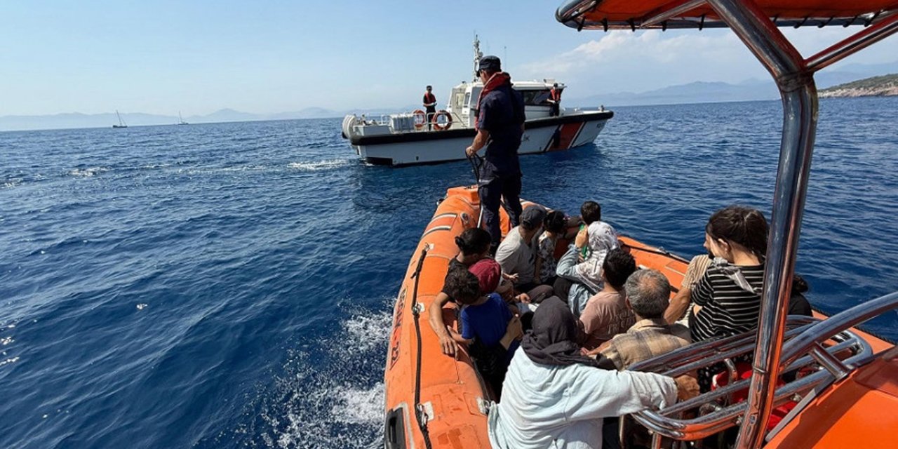 Fethiye'de kaçak göçmen operasyonu