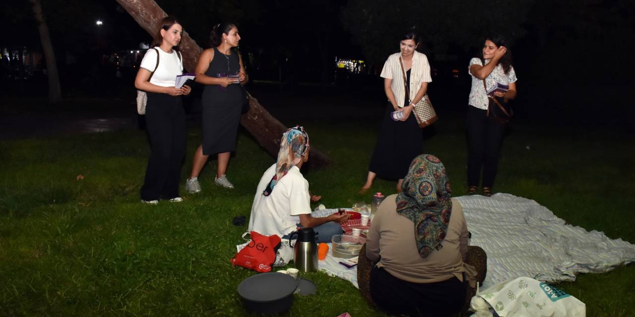 Diyarbakır’da kadın cinayetlerine karşı farkındalık çalışması