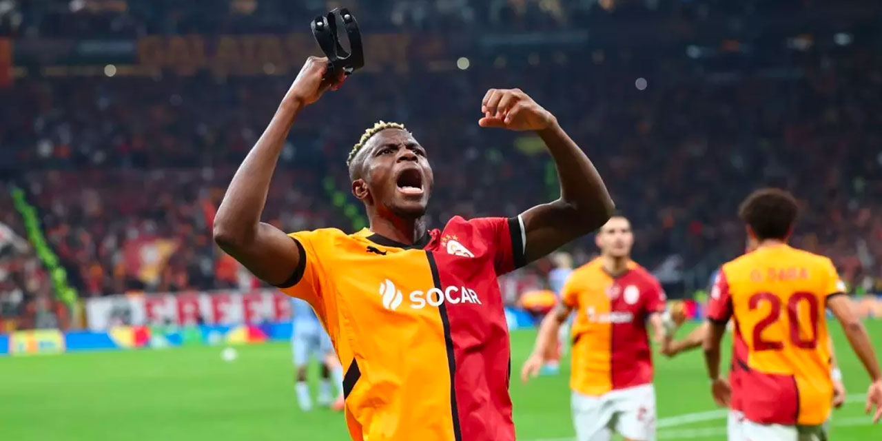 Osimhen Galatasaraylı futbolcuları havaya uçurdu