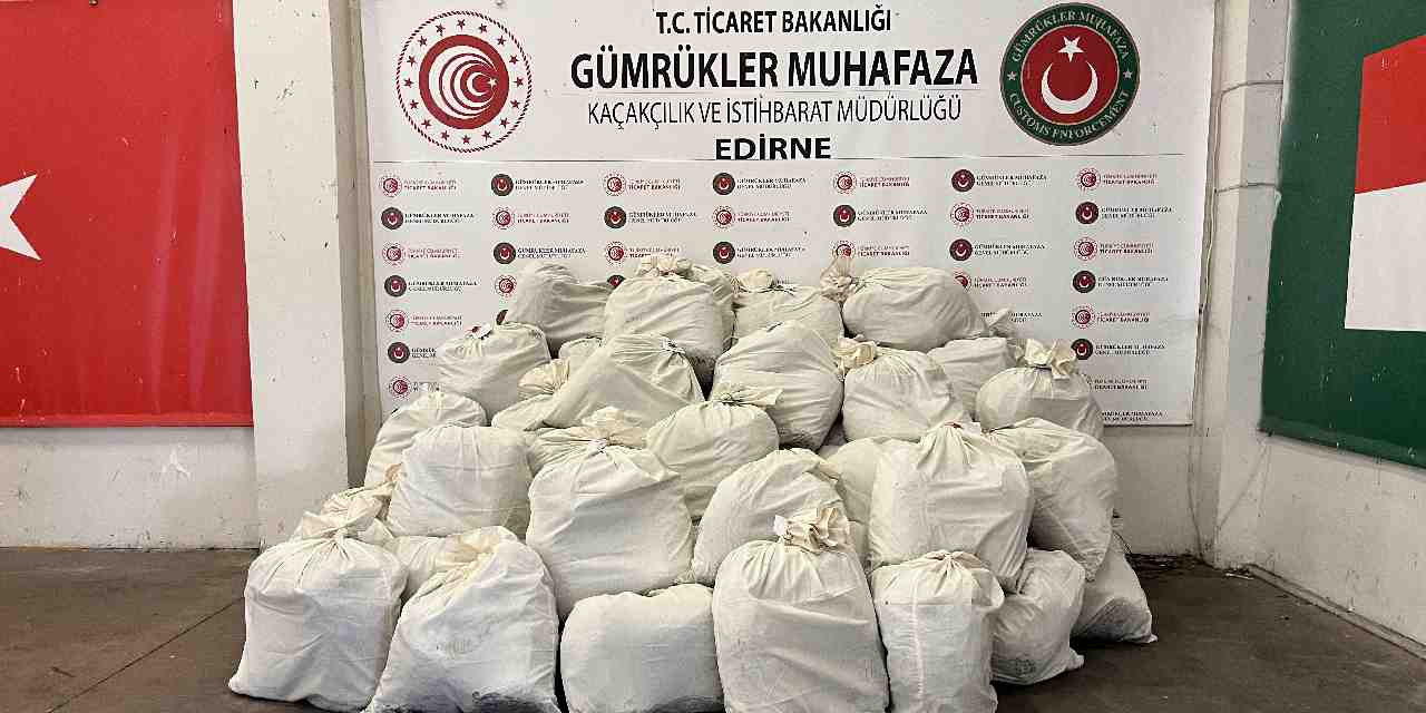 Kapıkule’de 692 kilogramlık uyuşturucu operasyonu! 10 kişi tutuklandı