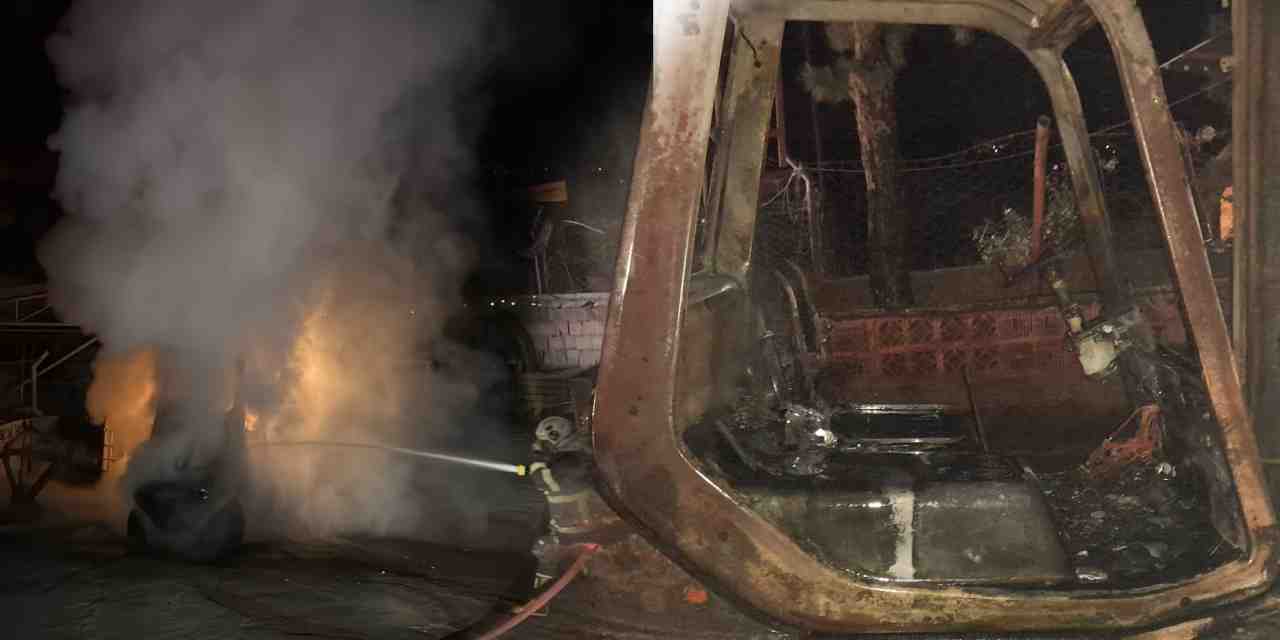 Kastamonu’da iki ayrı yangın! Araçlar kullanılamaz hale geldi