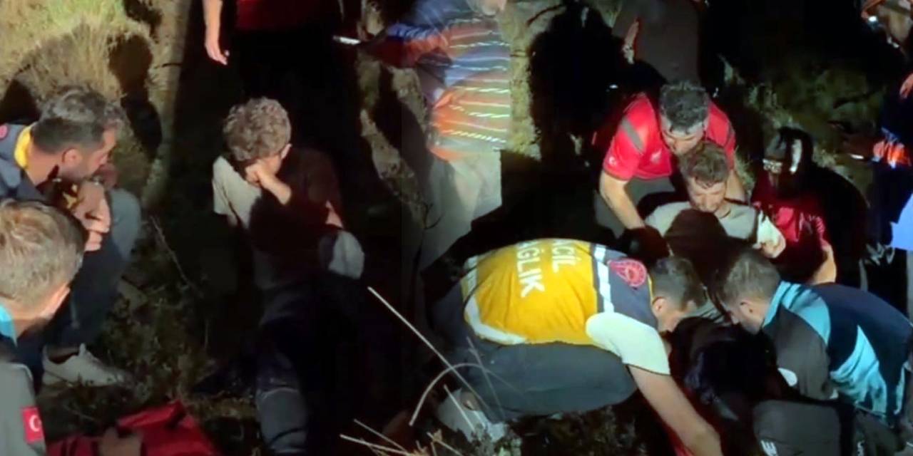 Dağda ayağı kırıldı! Yardımına kurtarma ekipleri koştu