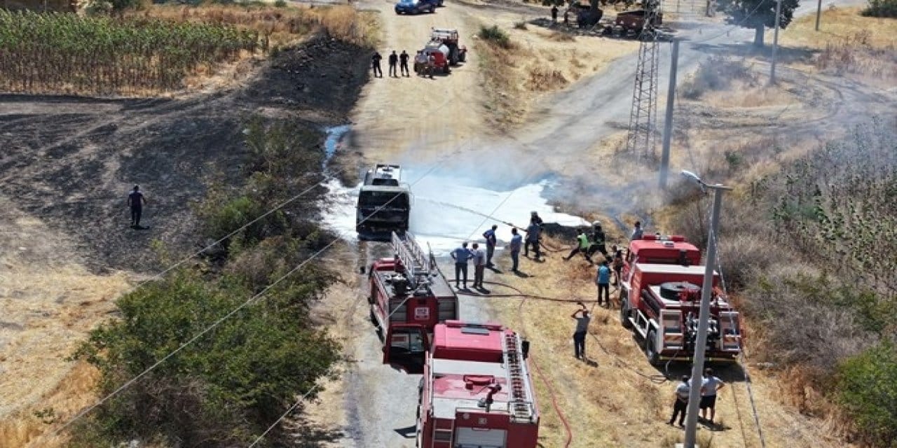 Akaryakıt tankeri alev topuna döndü! Facianın eşiğinden dönüldü