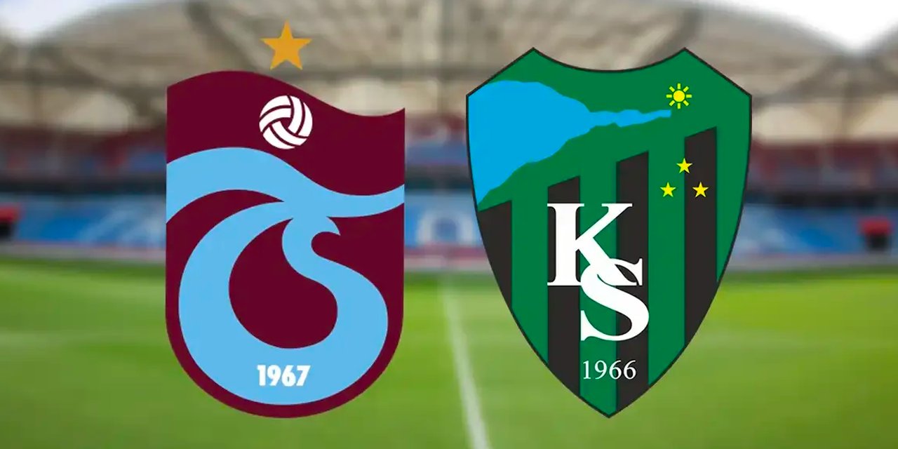 Trabzonspor Kocaelispor maçının ilk 11'leri belli oldu
