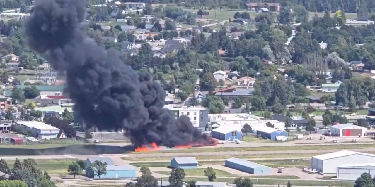 İki uçak apronda çarpıştı: İnişten sonra pistten çıktı