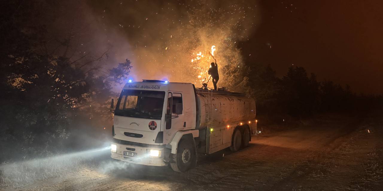 Edirne'de yazlıklar boşaltıldı 2 ev küle döndü