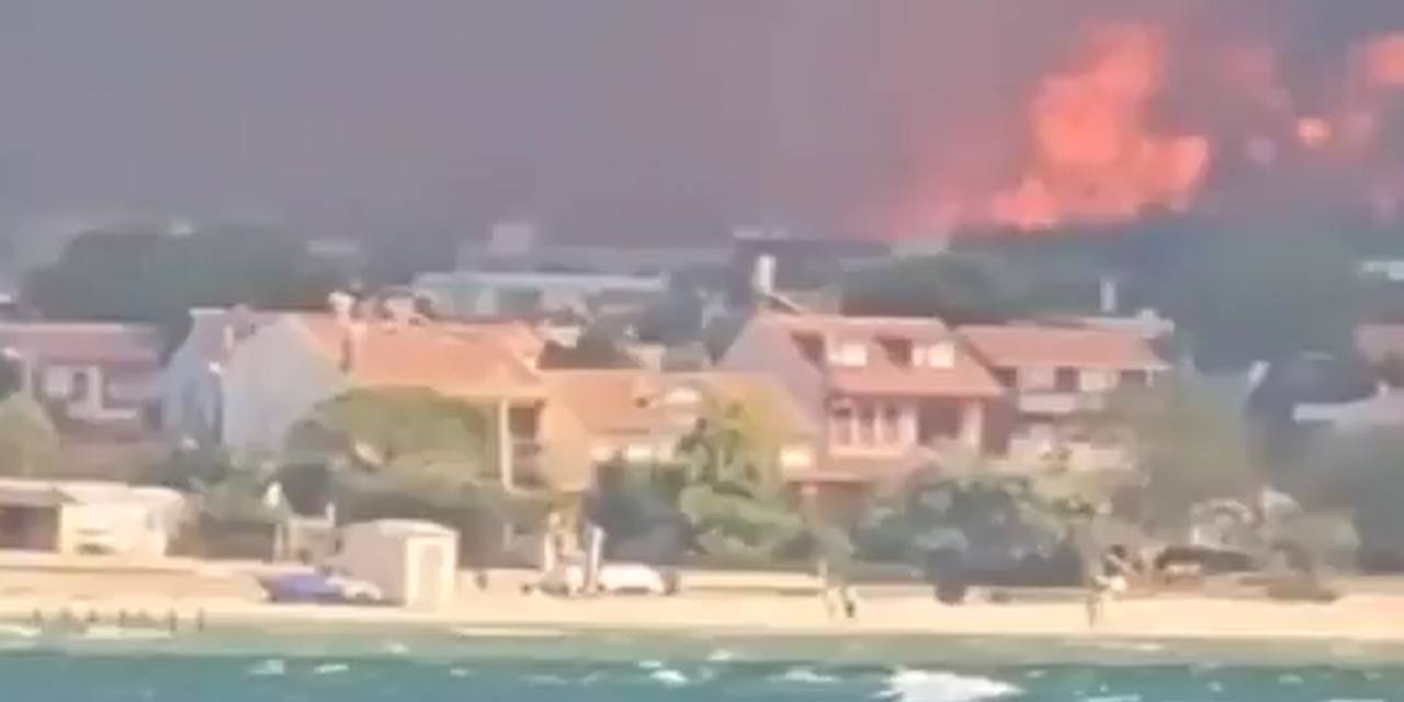 Çanakkale’deki orman yangınlarında 348 kişi kurtarıldı