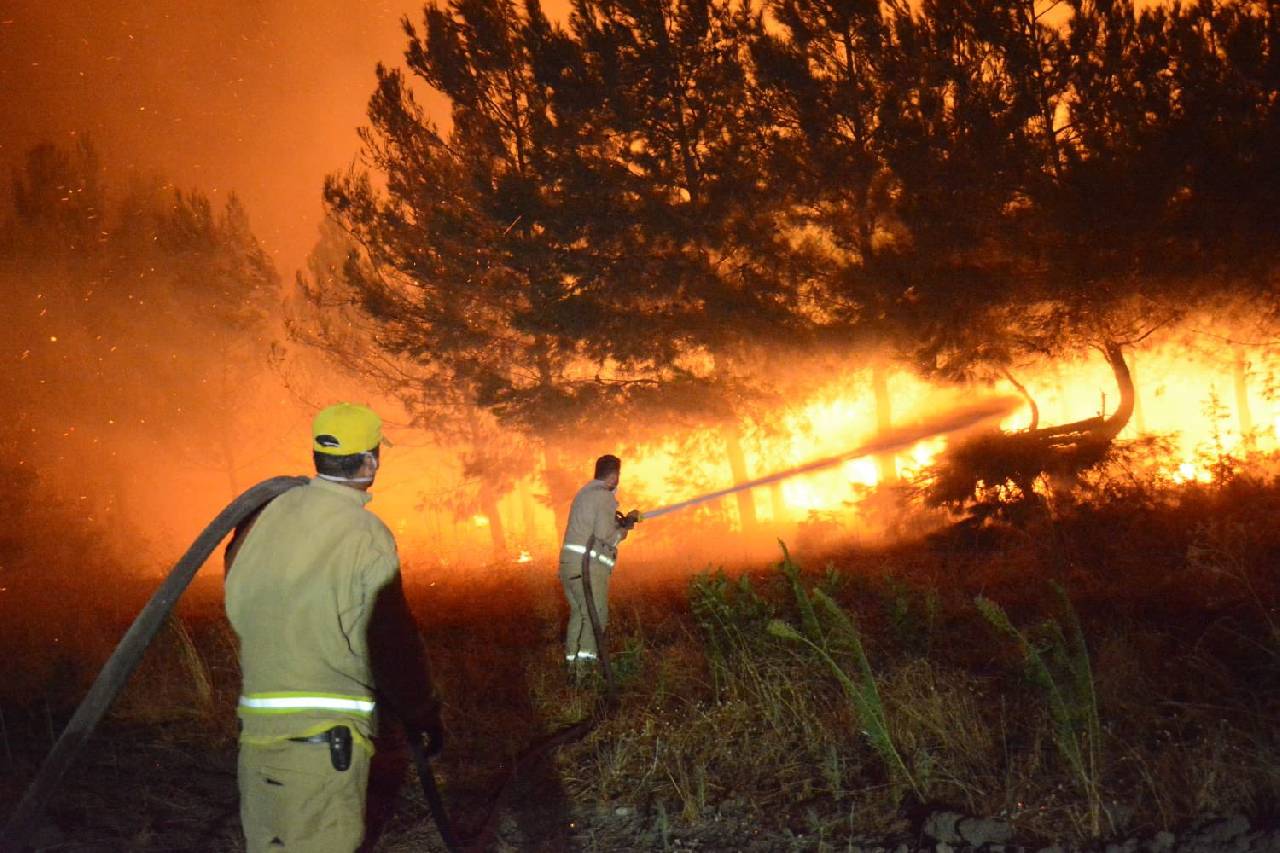 Çanakkale'de kabus bitmiyor: Ormanlar 2 gündür alev alev!