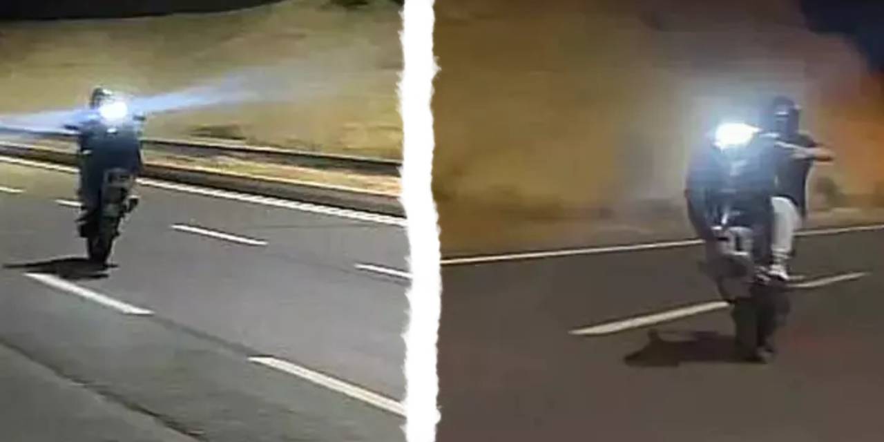 Motosikletli tehlike sosyal medyada yakalandı: Cezası ağır oldu