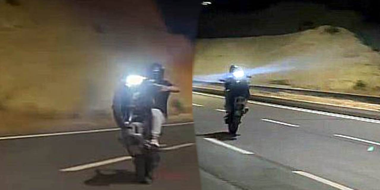 Trafiği tehlikeye atan motosikletliye rekor ceza!