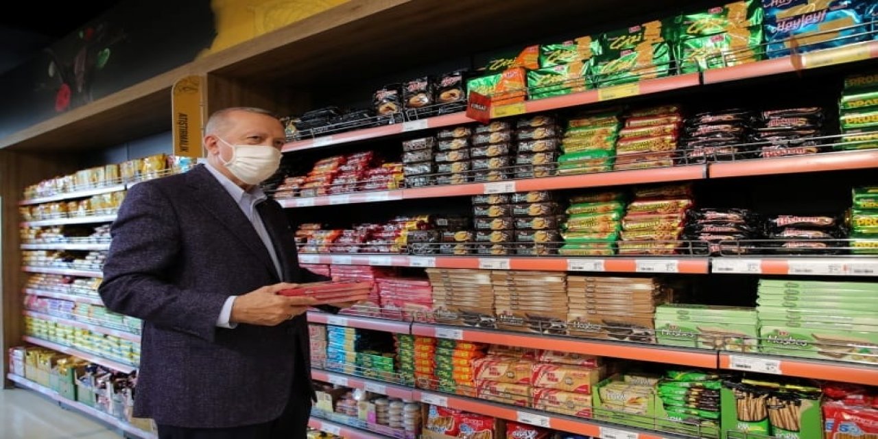 Erdoğan'ın 'Gayet uygun' dediği markette fiyatlar yüzde 171 arttı