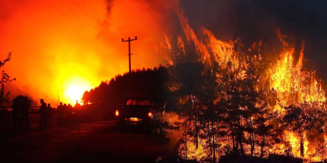 5 saatte 10 dönüm küle döndü! Antalya yangını kontrol altına alındı