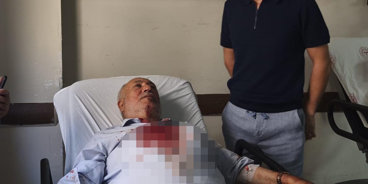 Kavgayı ayırmak isteyen imam kanlar içinde kaldı