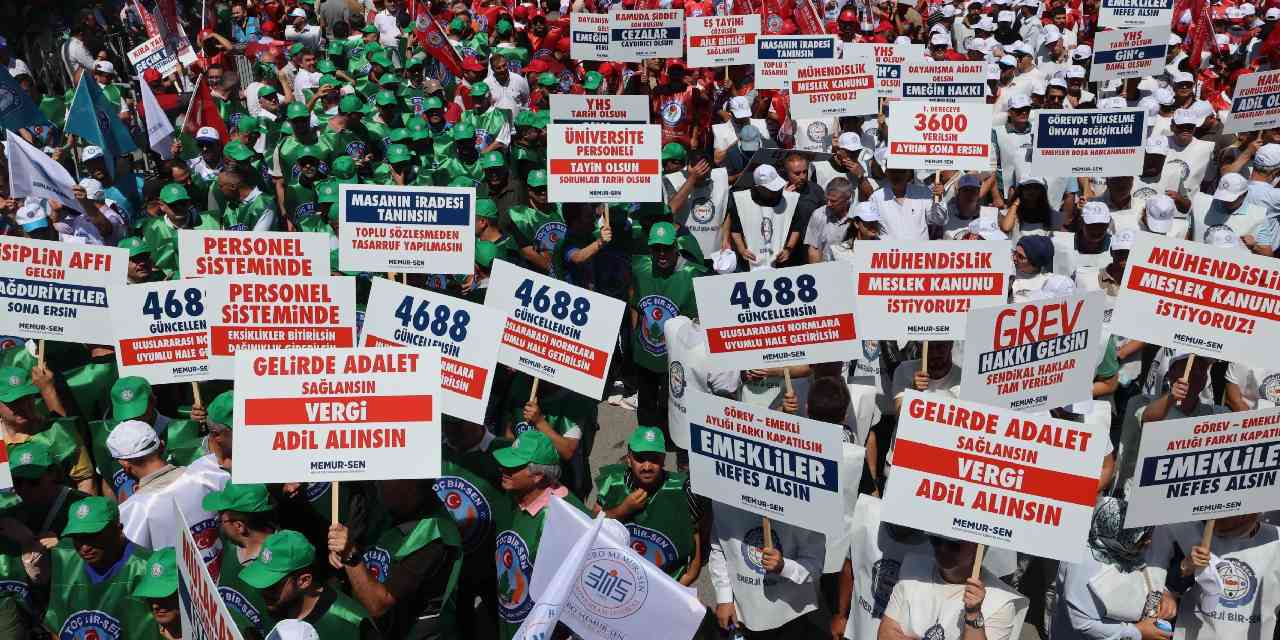 İktidarın sefalet teklifine karşı 81 ilde sokağa çıktılar