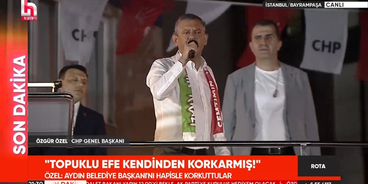 Özgür Özel'den AKP'ye geçecek olan Çerçioğlu'na çok sert tepki: Topuklayan Efe haram zıkkım olsun