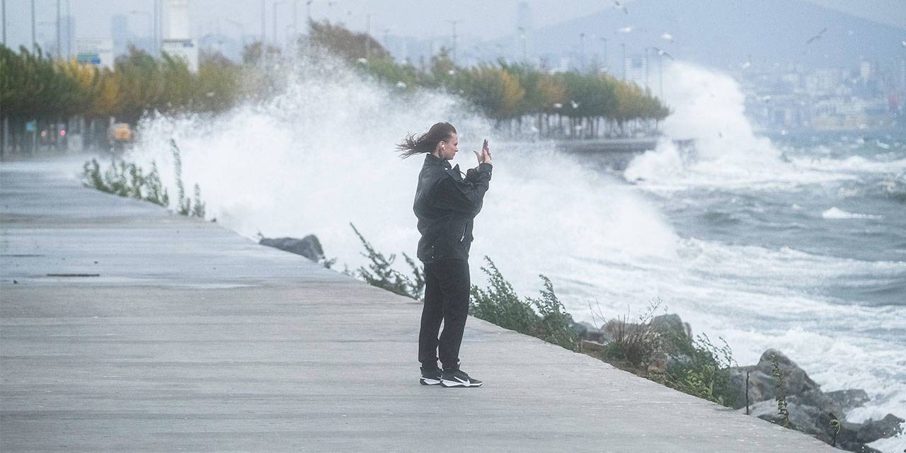 Meteoroloji'den Marmara, Ege ve Karadeniz için 'fırtına' uyarısı