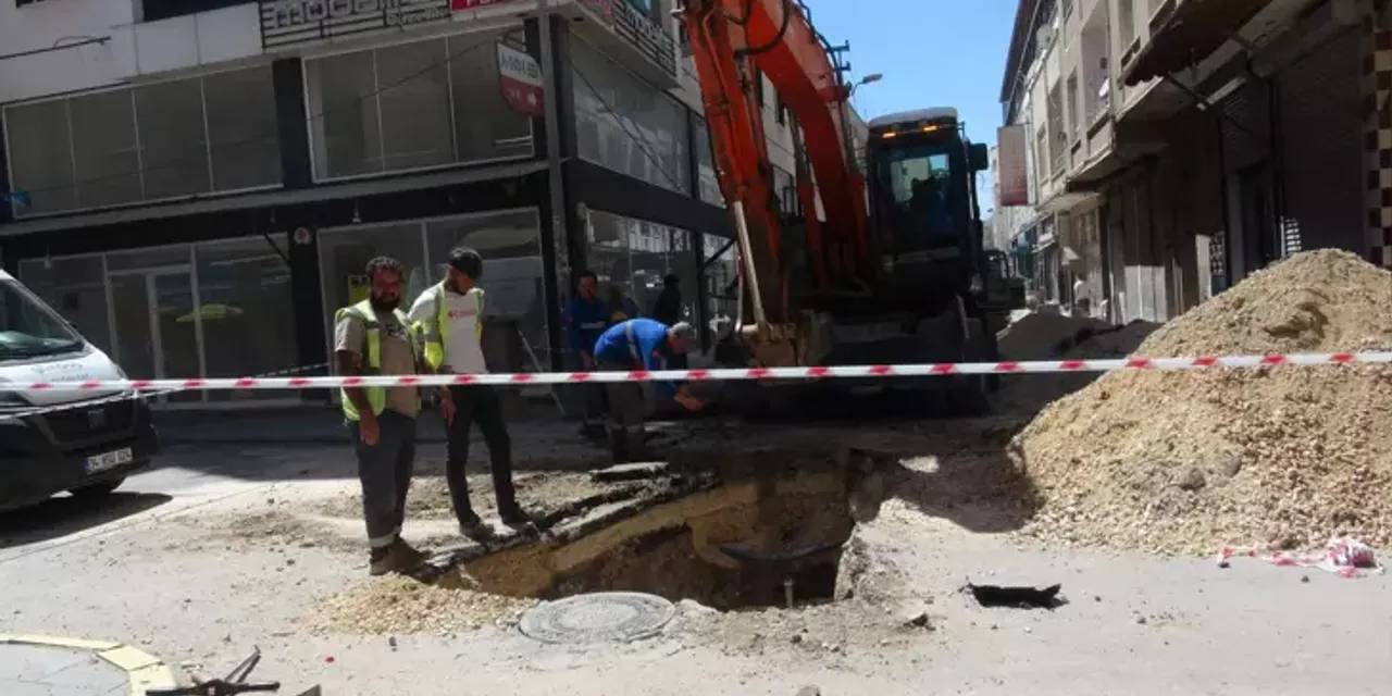 Kilis’te doğal gaz borusu patladı