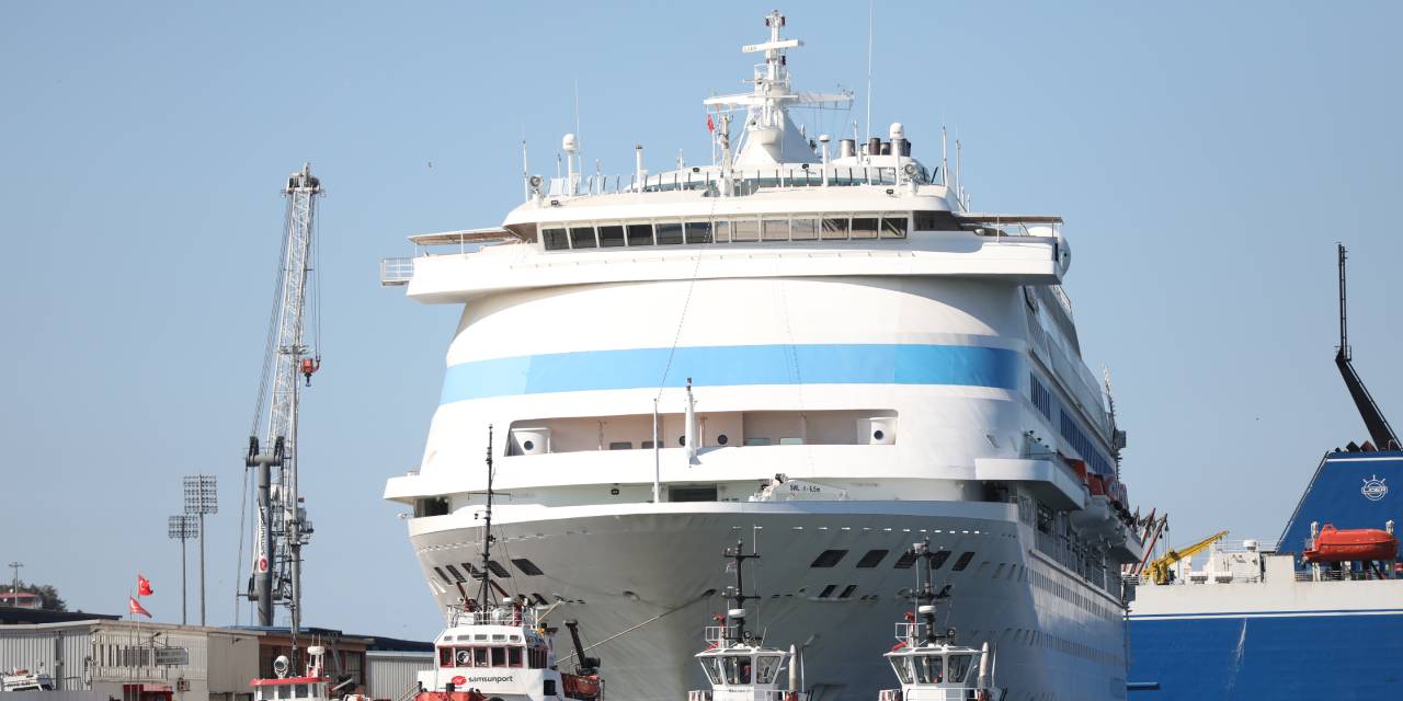 Rusya'dan gelip Samsun'a demirledi: Sıradaki durak Trabzon!