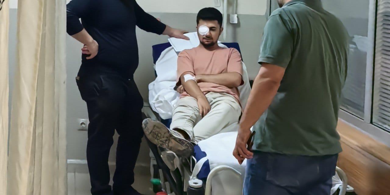 İş kazasında görme yetisini kaybetti