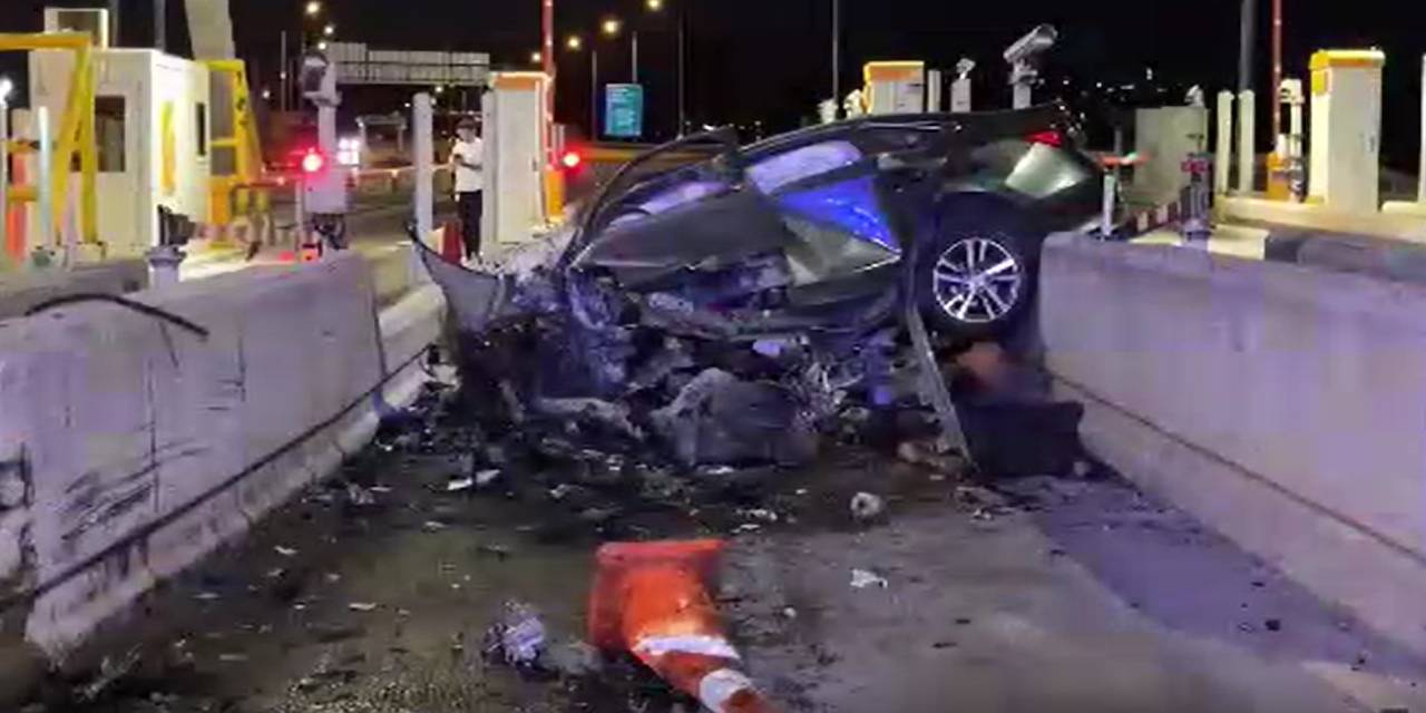 Kuzey Marmara gişelerinde feci kaza