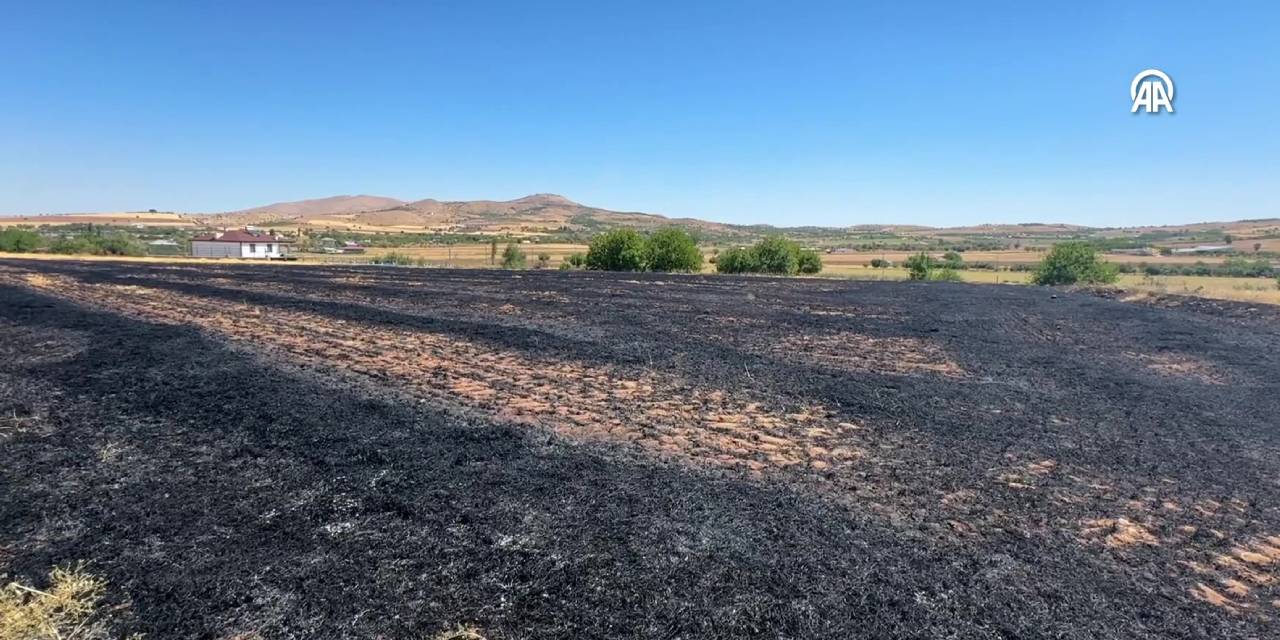 Elazığ'da üç farklı noktada çıkan yangın yürekleri ağza getirdi