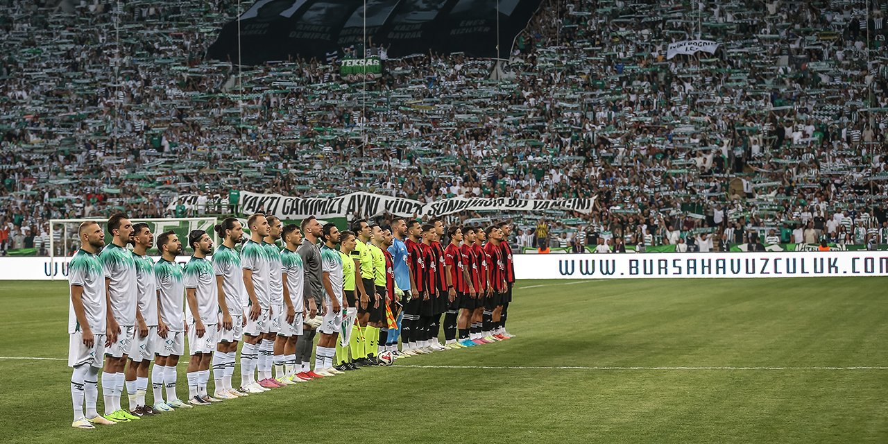 Bursaspor ve Eskişehirspor karşılaştı: Kazanan dostluk oldu