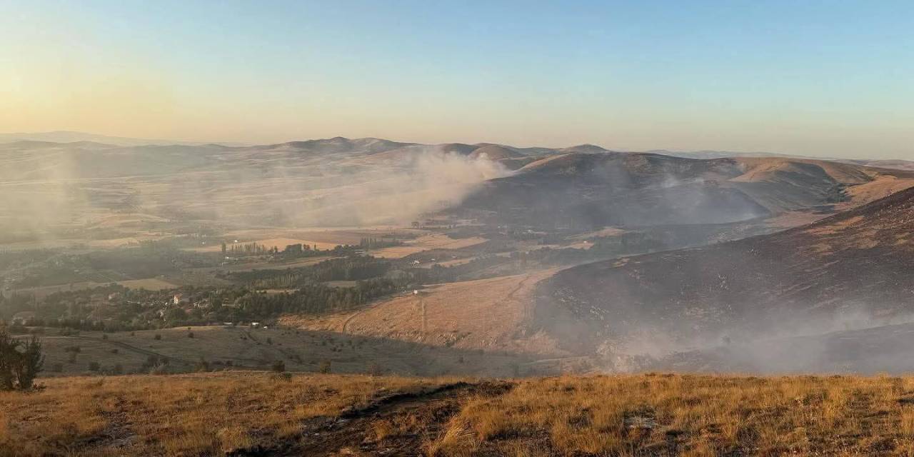 Kırşehir'deki yangın kontrol altına alındı