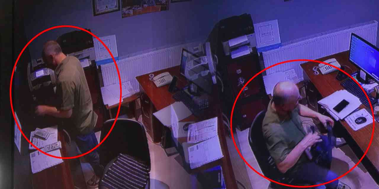 Çalıştığı oto galeriden 70 bin 900 dolar çalarak kayıplara karıştı: O anlar kamerada