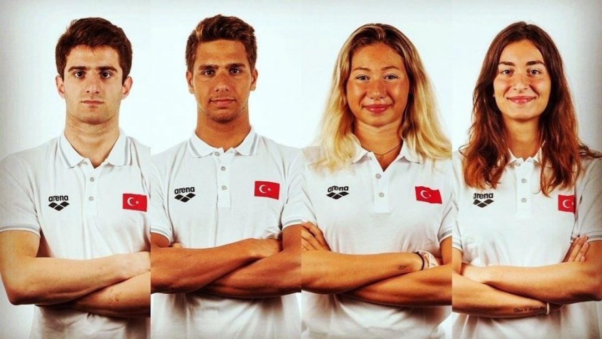 Türkiye yüzme tarihinde bir ilki başardı! Milliler tarih yazdı...