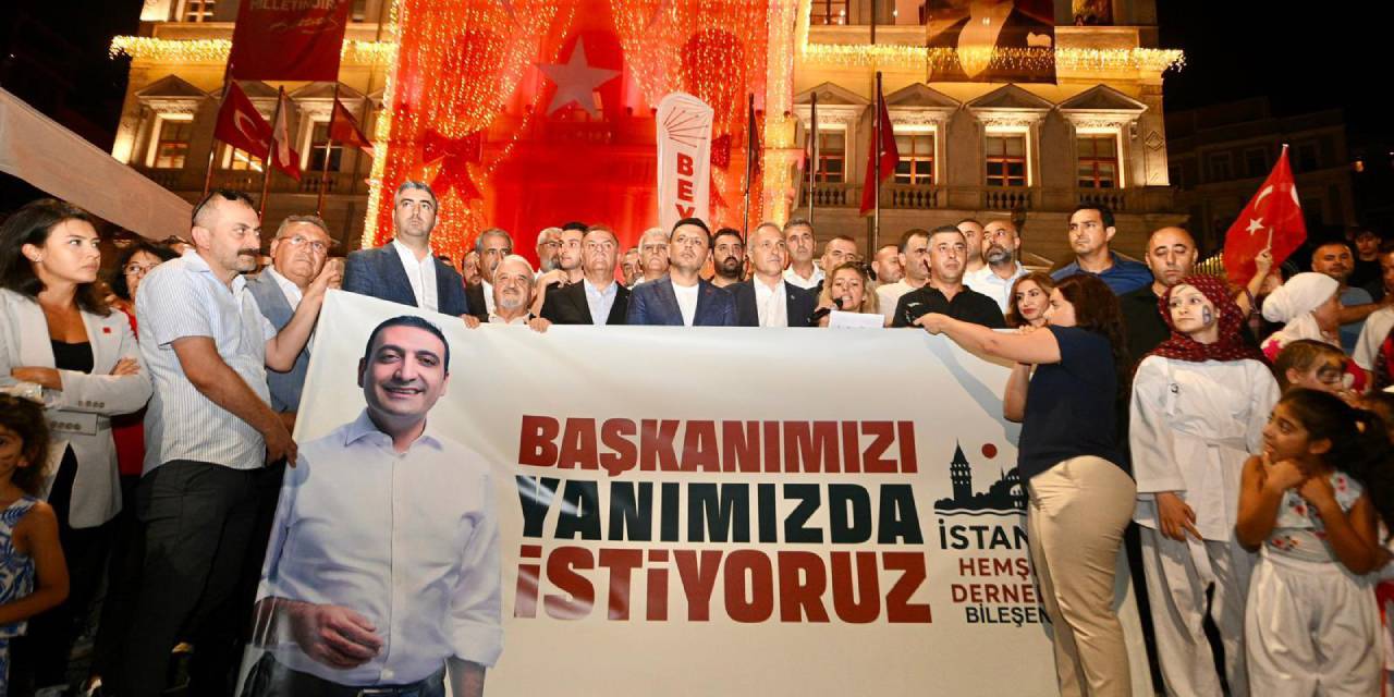 Beyoğlu halkı İnan Güney için toplandı: 4 çocuğumla buradayım