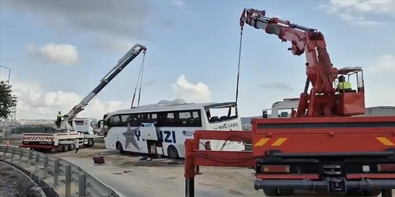 4 kişinin öldüğü otobüs kazasında şoför gözaltına alındı