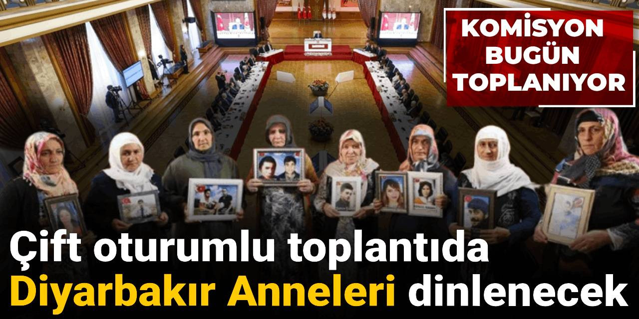 Komisyon toplantısı bugün: Diyarbakır Anneleri dinlenecek