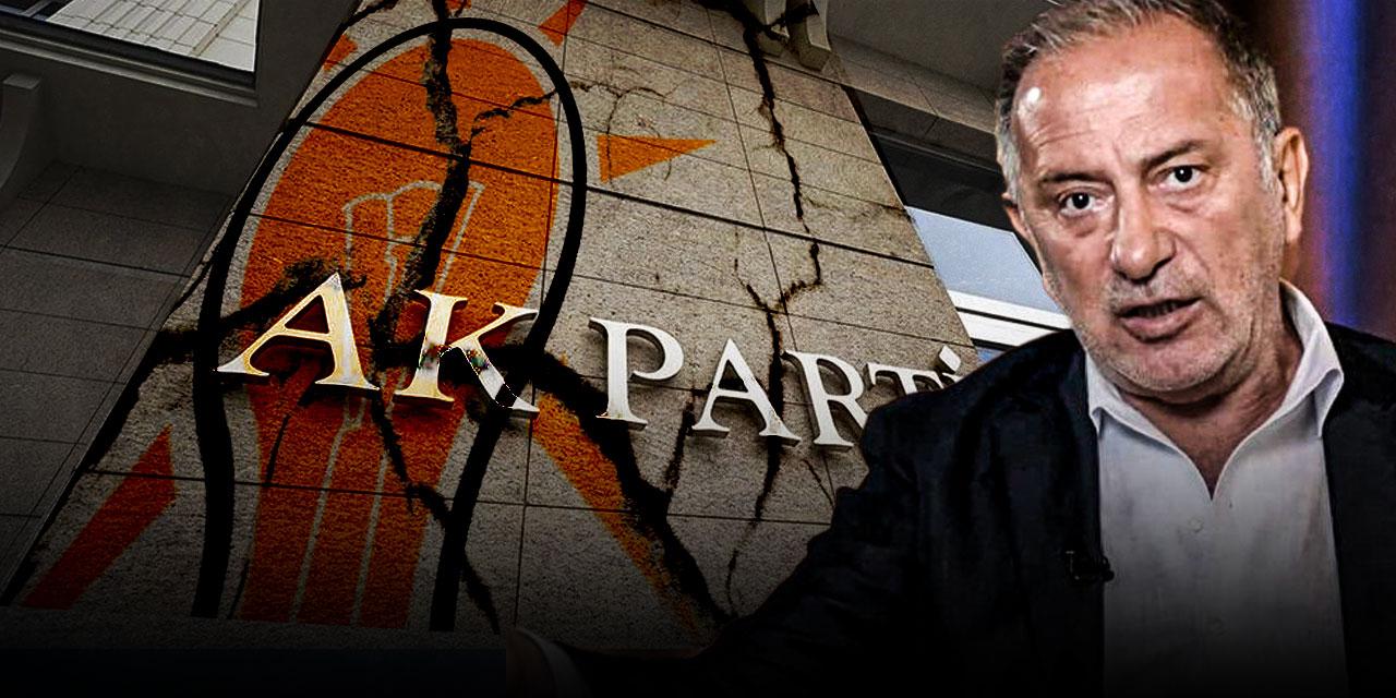 AKP'de büyük kavga patlak verdi! Birbirlerine girdiler Fatih Altaylı her şeyi anlattı