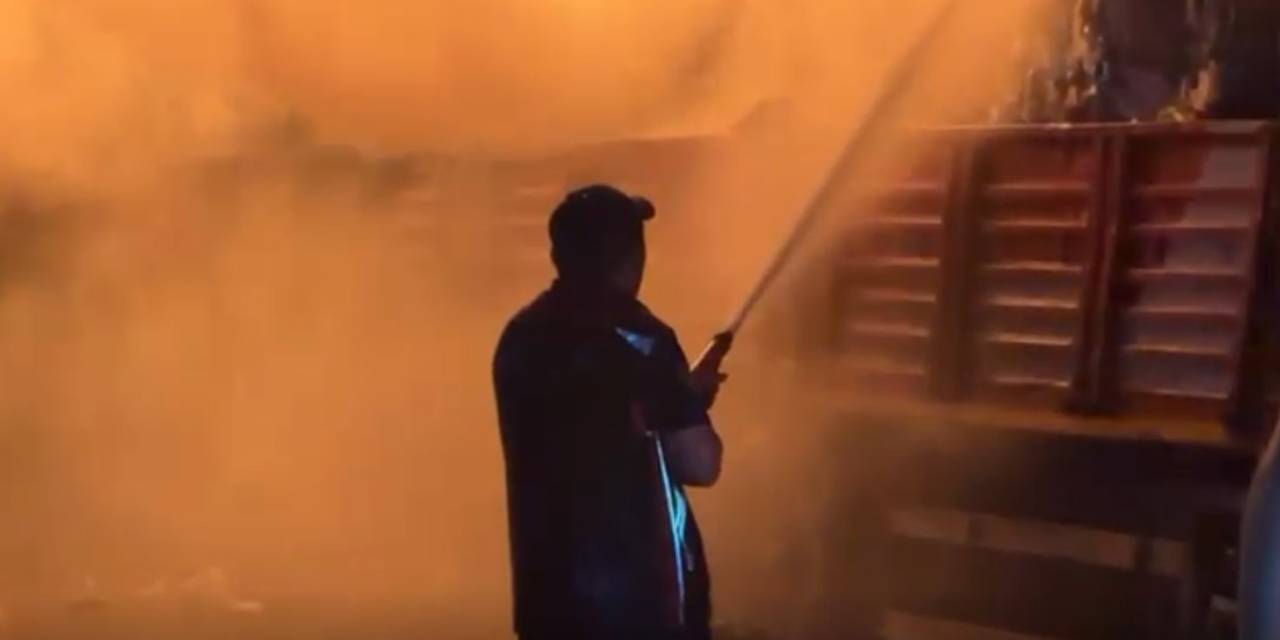 Çorum’da geceyi alevler aydınlattı!