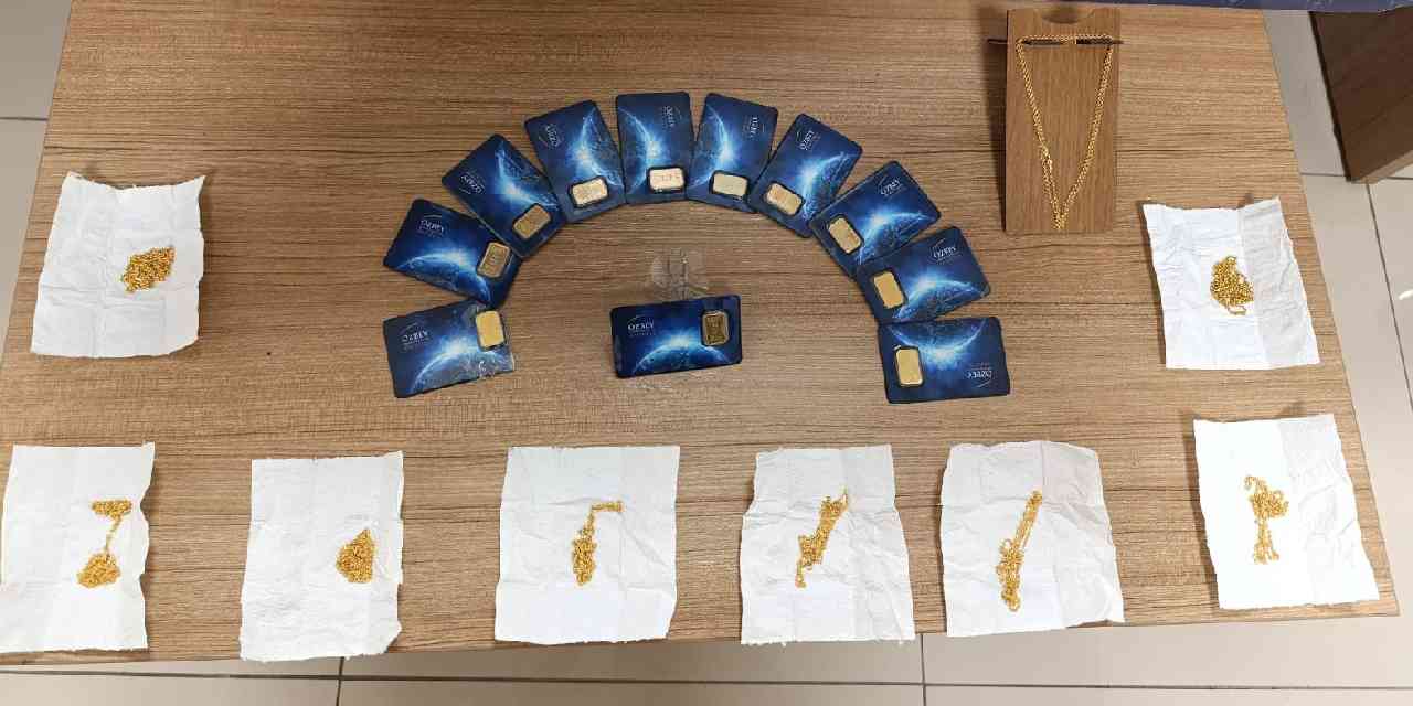 Sahte altın operasyonunda 3 gözaltı