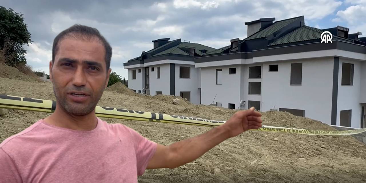 Villa inşaatında ceset! Ailesi ihbarda bulunmuş