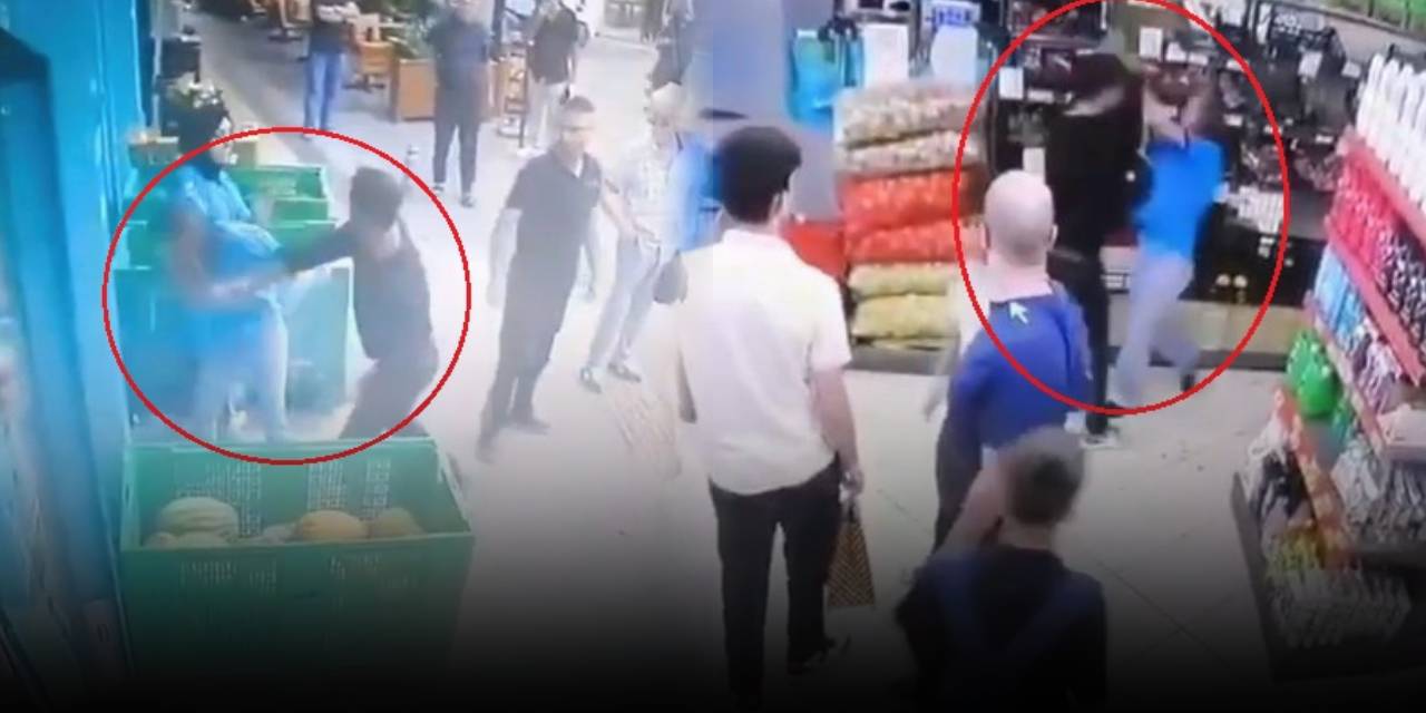 Markette dehşet saçan saldırgan adli kontrolle serbest!