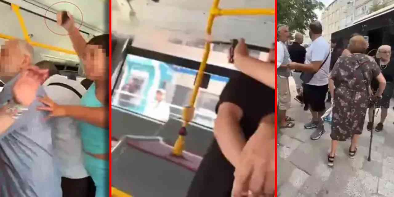 İETT otobüsünde biber gazlı müdahale