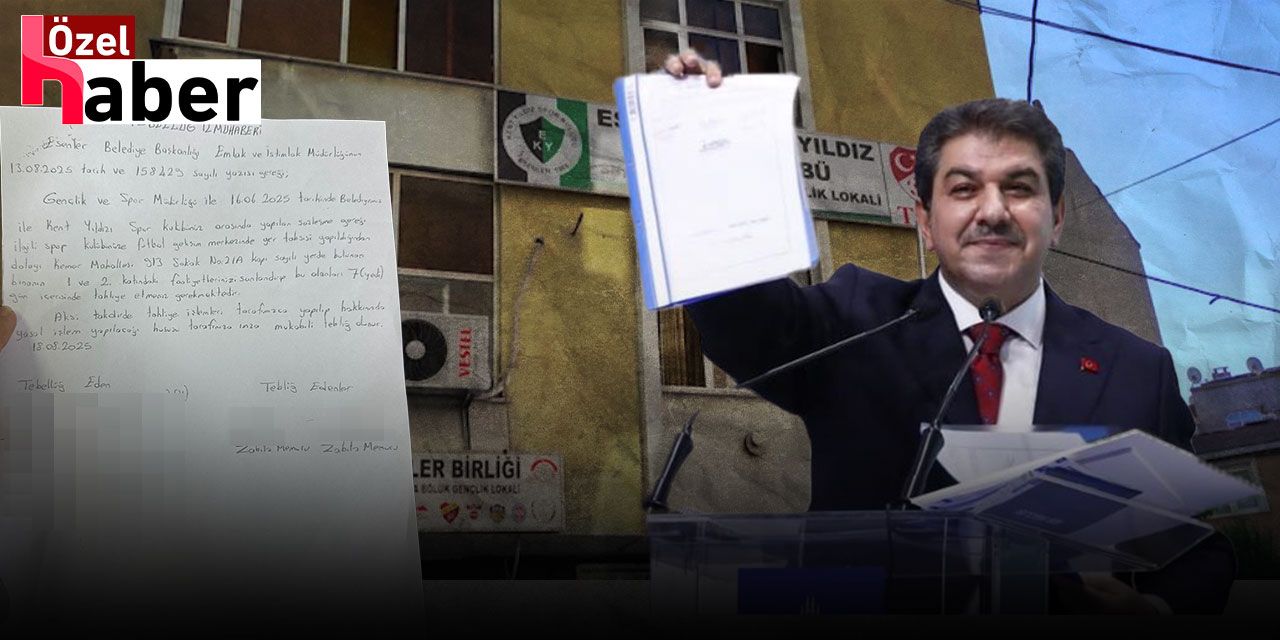 AKP'li Esenler Belediyesi bu kez de 25 yıllık spor kulübü binasına göz dikti: '7 günde boşaltın' dedi