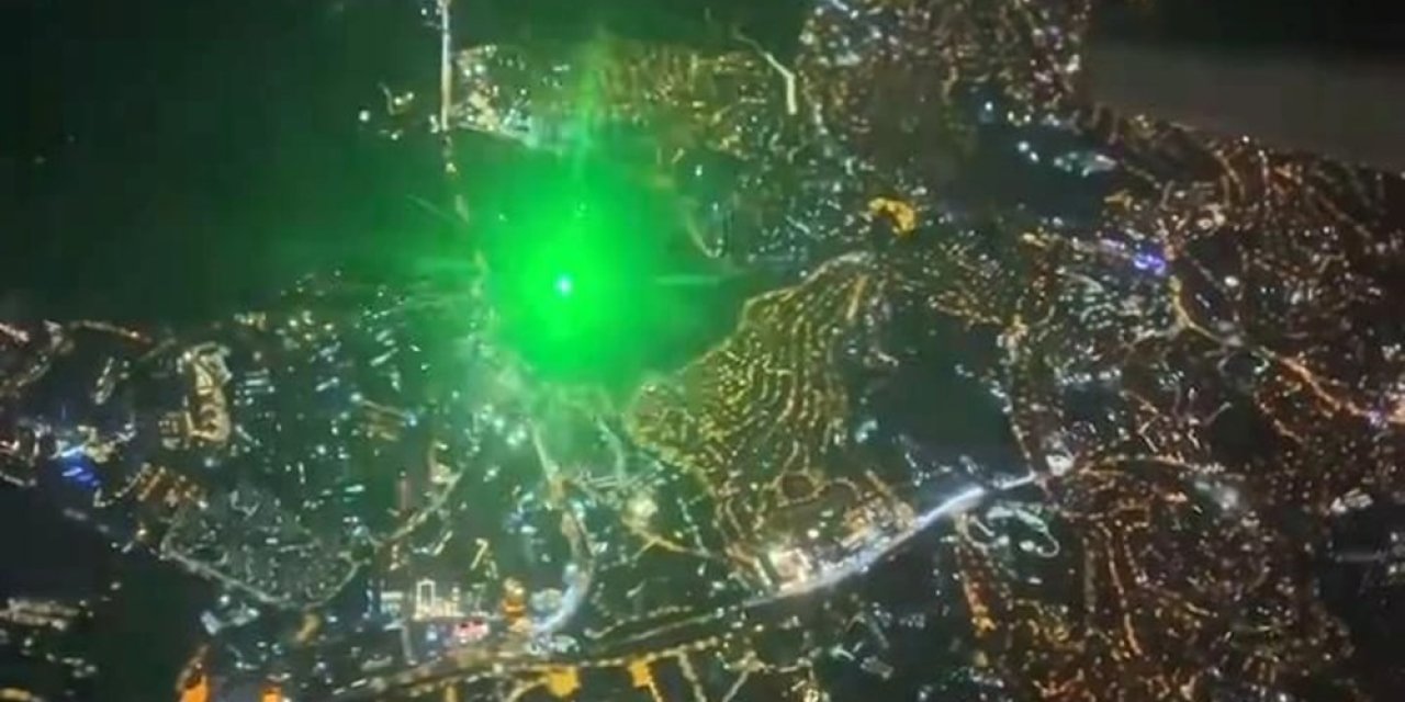 Uçaklara lazer tutanlara 10 yıla kadar hapis cezası verilecek