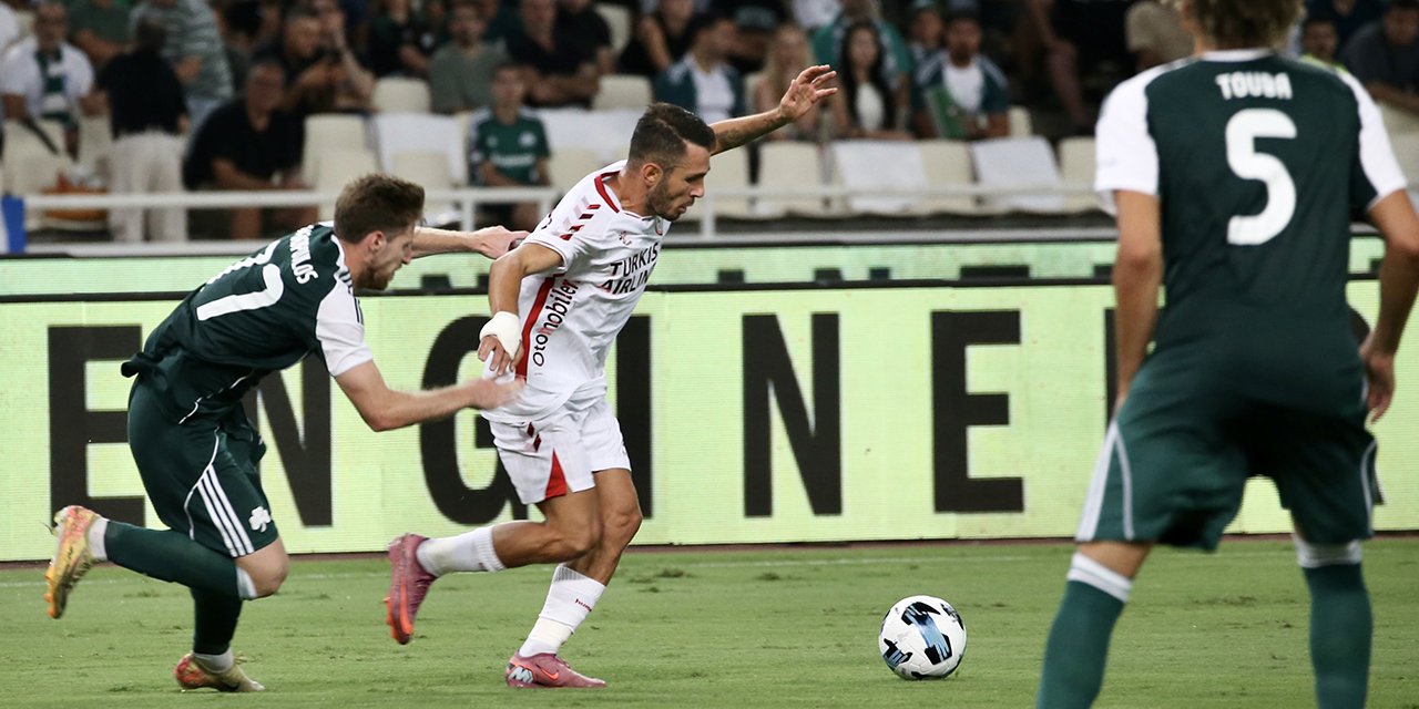 Samsunspor Atina'da avantajı koruyamadı